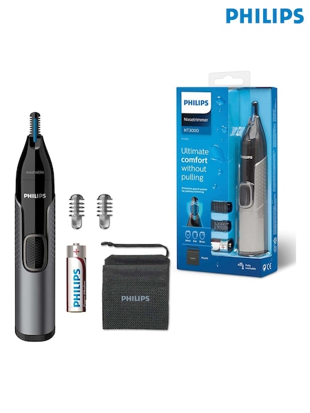 Philips Series 3000 Cordless Nose Trimmer, NT3650/13 (AE7010) | £17