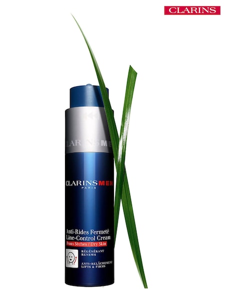 Clarins Mens Dry Skin Line Control Cream 50ml (AE7116) | £42.50