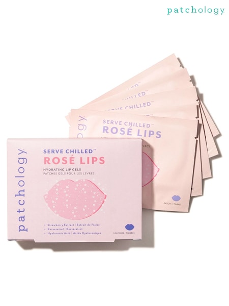 Patchology Serve Chilled™ Rosé Lips Hydrating Lip Gels 5 Pack (AE7377) | £14