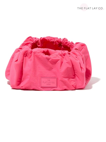 The Flat Lay Co. Parachute Open Flat Drawstring Makeup Bag (AE7516) | £25