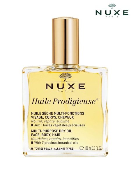 Nuxe Huile Prodigieuse® Multi-Purpose Dry Oil for Face, Body and Hair (AE7593) | £33