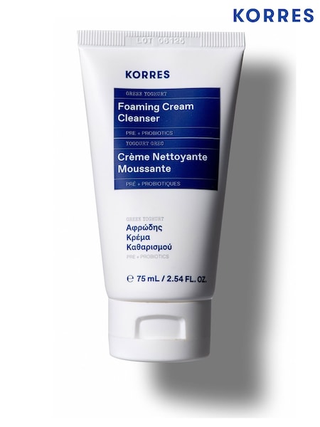 Korres Greek Yoghurt Foaming Cream Cleanser Pre + Probiotics 75ml (AE7771) | £13