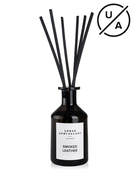 Urban Apothecary Smoked Leather Luxury Diffuser (AE7802) | £48