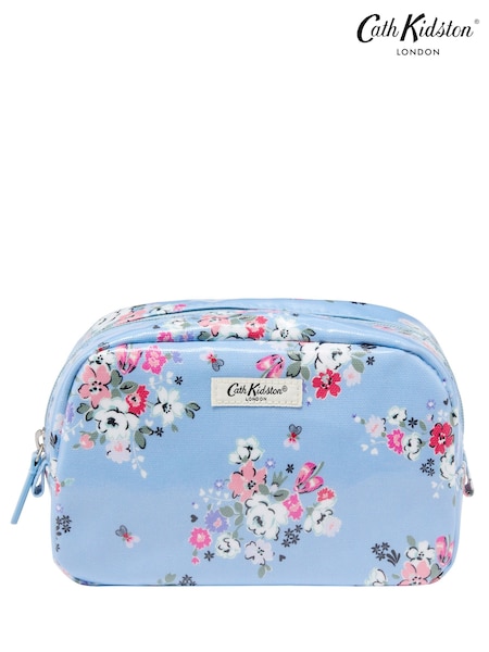 Cath Kidston Blue Clifton Rose Cosmetic Bag (AE8168) | £25