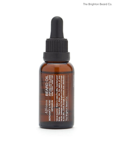 The Brighton Beard Co. Alfriston, Bergamot & Rose Geranium Beard Oil 30ml (AE8294) | £32