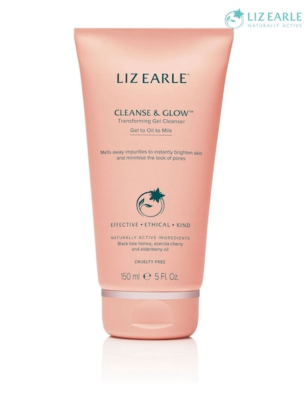 Liz Earle Cleanse & Glow Transforming Gel Cleanser 150ml (AE8466) | £28