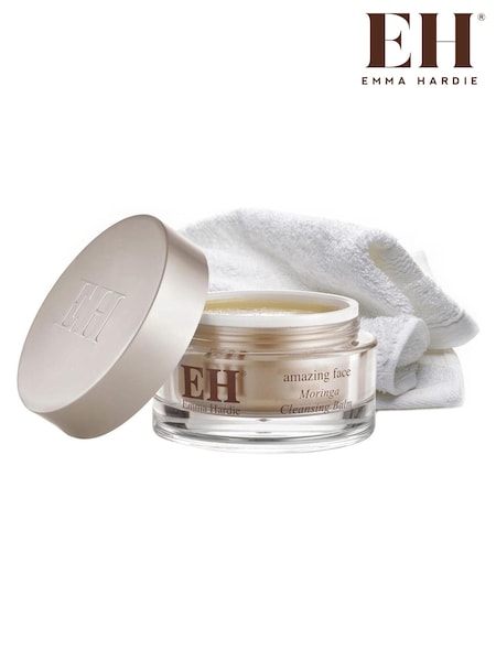 Emma Hardie Moringa Cleansing Balm & Wash Cloth Set 100ml (AE8502) | £44