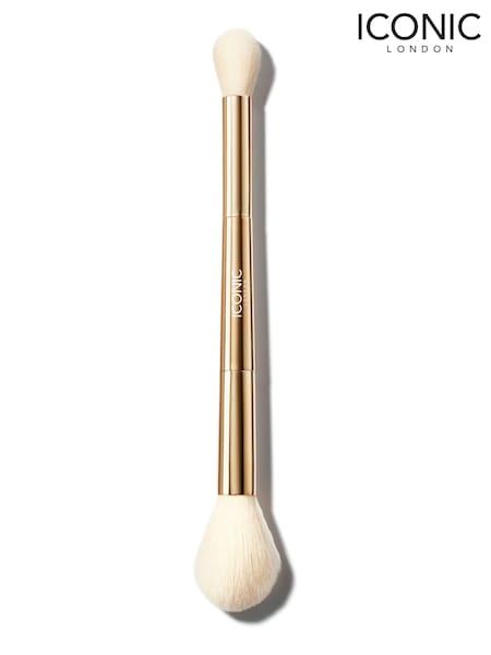 ICONIC London Highlight Blush Duo Brush (AE8512) | £22
