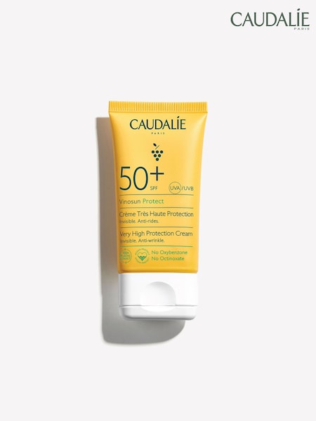 Caudalie Vinosun High Protection Cream SPF50 - 50 mL (AE8719) | £28