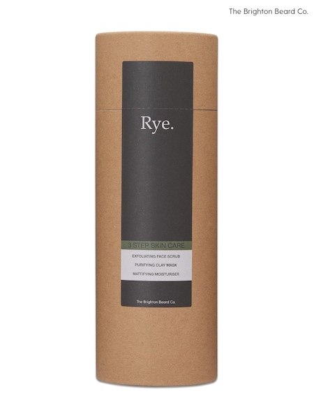 The Brighton Beard Co. Rye 3 Step Skin Care Gift Set (AE8767) | £45