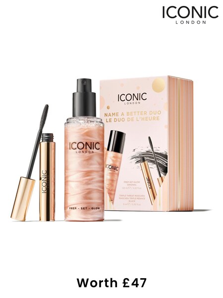 ICONIC London Name a Better Duo Makeup Gift Set (Worth £47) (AE8799) | £20.50