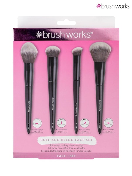 Brush Works Buff and Blend Face Makeup Brush Set (AE8823) | £14