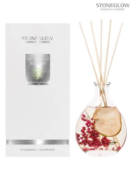 Stoneglow Red 180ml Nature's Gift Apple & Pear Blossom Reed Diffuser (AE8963) | £35