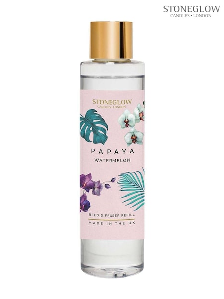 Stoneglow Urban Botanics  Papaya | Watermelon Reed Diffuser Refill (AE8978) | £24
