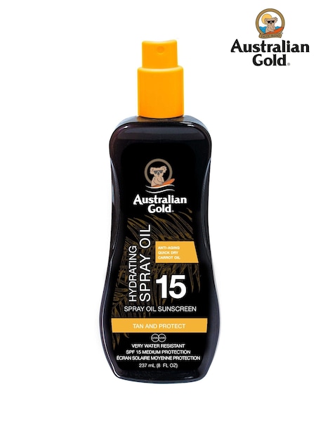 Australian Gold SPF 15 Hydrating Spray Oil 237 ml (AE9001) | £16