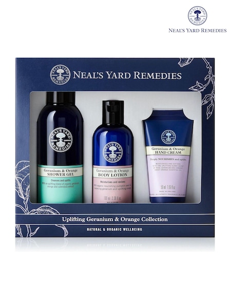 Neals Yard Remedies Uplifting Geranium and Orange Body Gift Set (AE9038) | £36