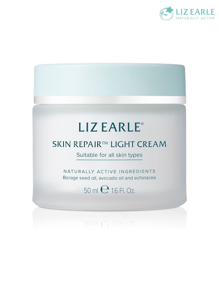 Liz Earle Skin Repair Light Cream Moisturiser Jar 50ml (AE9157) | £28