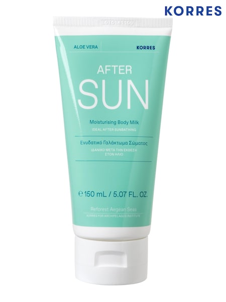 Korres Aloe Vera After Sun Body Milk 150ml (AE9184) | £16