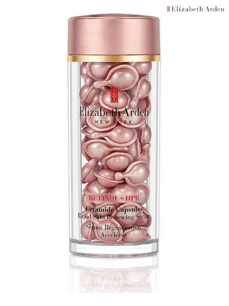 Elizabeth Arden RETINOL + HPR Ceramide Rapid Skin Renewing Serum 60 Capsules (AE9236) | £85