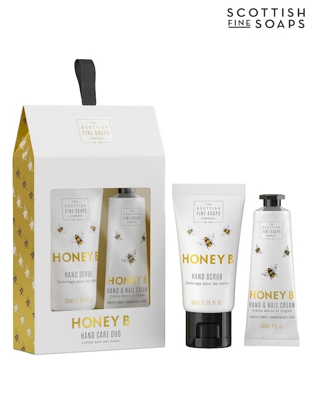 Scottish Fine Soaps Honey B Hand Care Duo Gift Set (AE9534) | £13