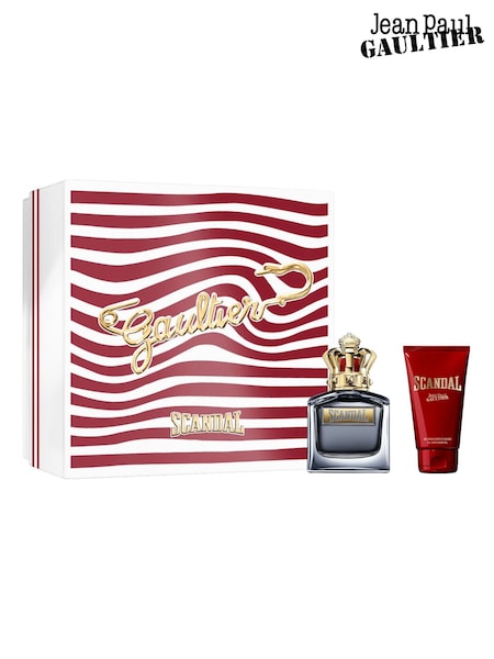 Jean Paul Gaultier Scandal Eau de Toilette Pour Homme 50ml + All Over Shower Gel 75ml Gift Set (AE9657) | £70