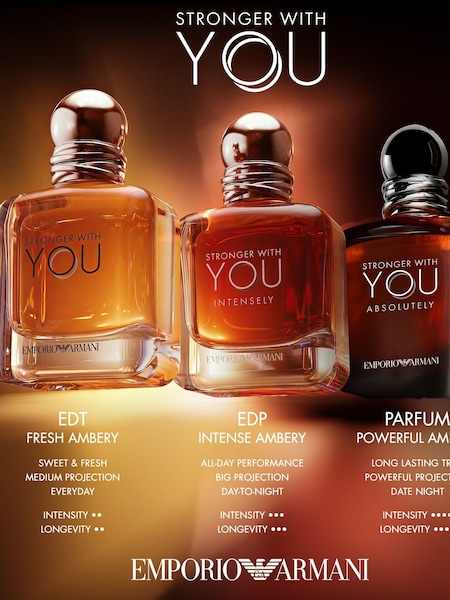 Armani Beauty Stronger With You Intensely Eau De Parfum 50ml (AE9758) | £72