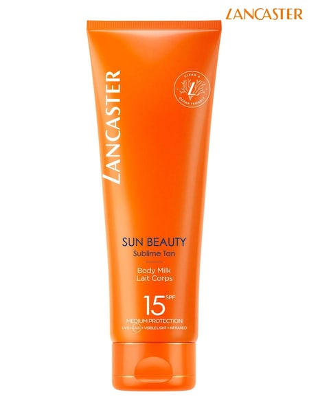 Lancaster Sun Beauty Body Milk Sun Cream SPF15 250ml (AF0453) | £35