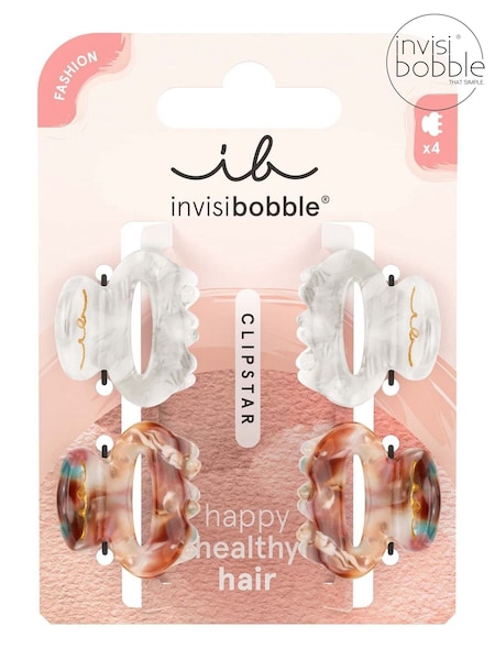 Invisibobble Clipstar Small 4 Pack - Petit Bijoux (AF0597) | £9