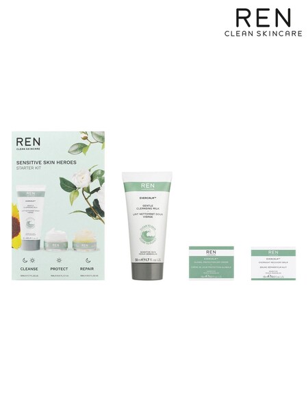REN Sensitive Skin Heroes Starter Kit (Worth £47) (AF5411) | £29.50