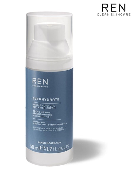 REN EverHydrate Marine Moisture-Replenish Cream 50ml (AF5642) | £29.50