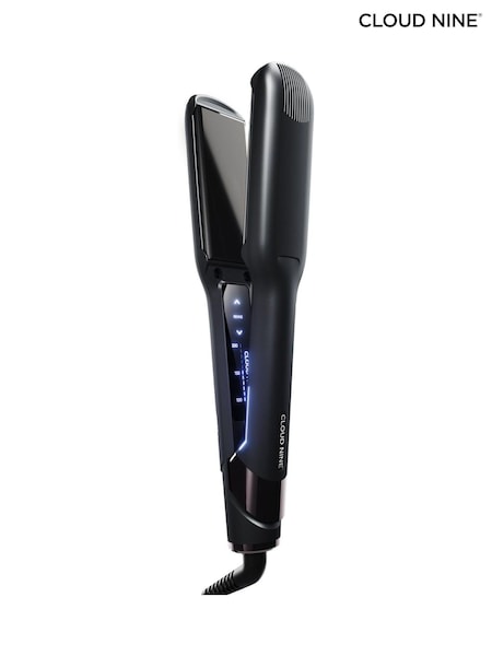 CLOUD NINE The Wide Iron Black Hair Straightener (AF5666) | £229