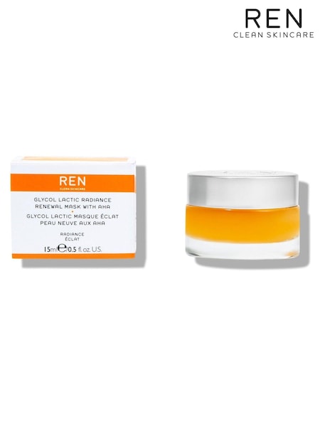 REN Glycol Lactic Radiance Renewal Travel Mask 15Ml (AF5716) | £12.50