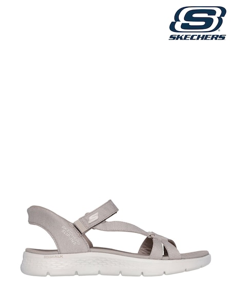 Skechers Grey Go Walk Flex Illuminate Sandals (AF5927) | £64