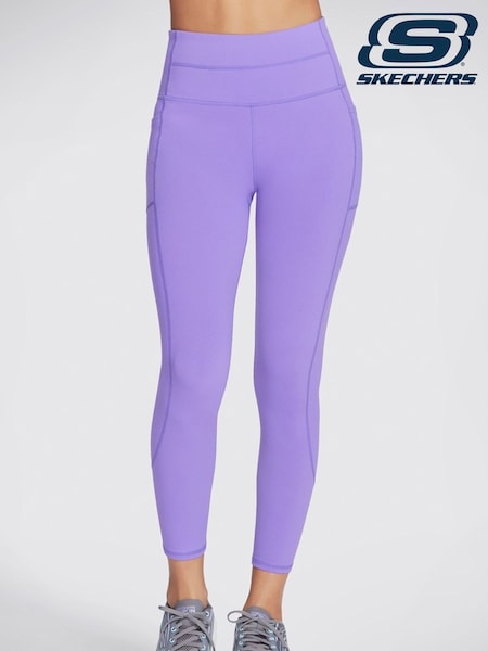 Skechers Pink GOWALK Wear High-Waisted 7/8 Leggings (AF5999) | £49