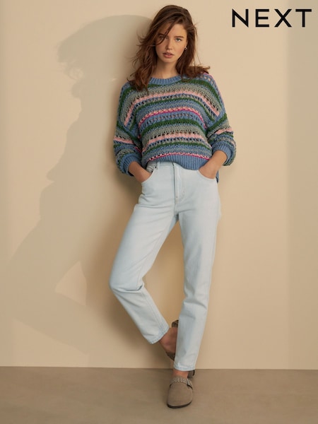 Bleach Mom Comfort Stretch Jeans (AF6071) | £30