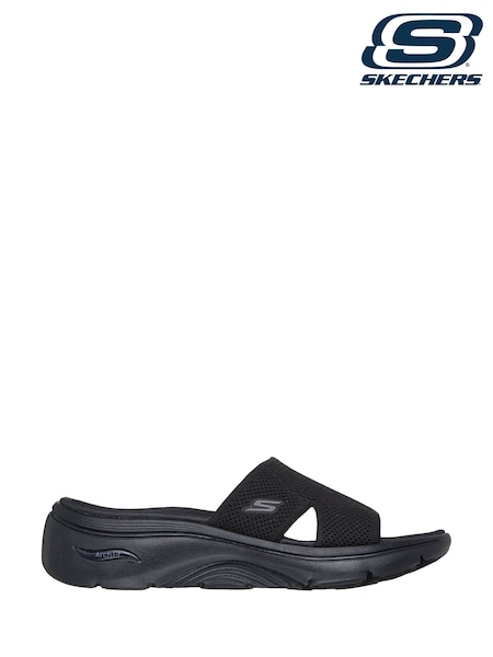 Skechers Black Go Walk Arch Fit 2.0 Sandals (AF6848) | £59