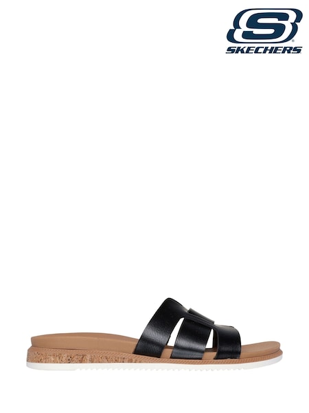 Skechers Black Desert Kiss Low Peak Look Sandals (AF6854) | £39
