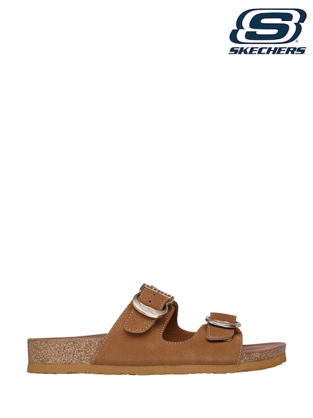 Skechers Brown Arch Fit Granola Sandals (AF6877) | £69