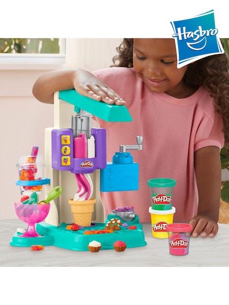 Hasbro Play Doh Rainbow Swirl Ice Cream Playset (AF7229) | £24