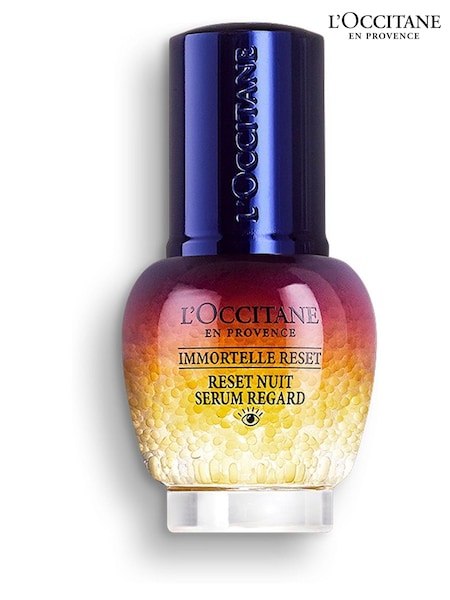 L'OCCITANE Overnight Immortelle Reset Eye Serum 15ml (AF9231) | £52