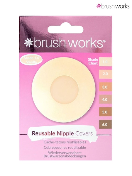 Brush Works Reusable Silicone Nipple Covers (AF9978) | £7