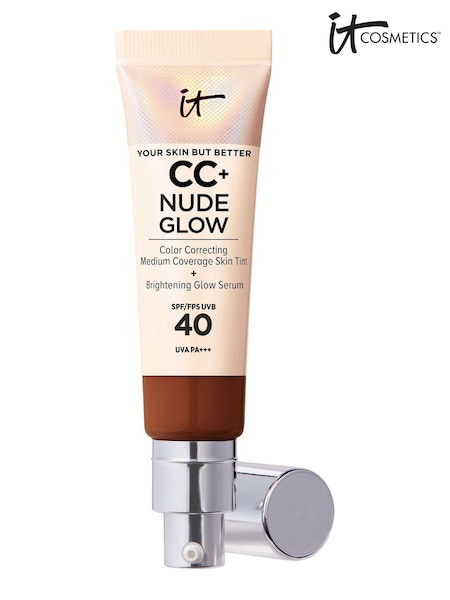 IT Cosmetics CC+ Nude Glow Lightweight Foundation + Glow Serum with SPF 40 (AG0541) | £39