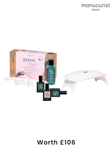Manucurist Green Flash Gel Nail Polish Starter Kit (worth £106) (AG0907) | £60