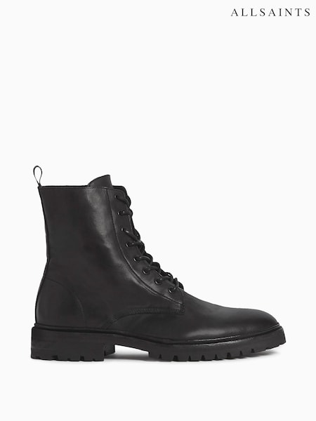 AllSaints Black Tobias Boots (AG1618) | £199