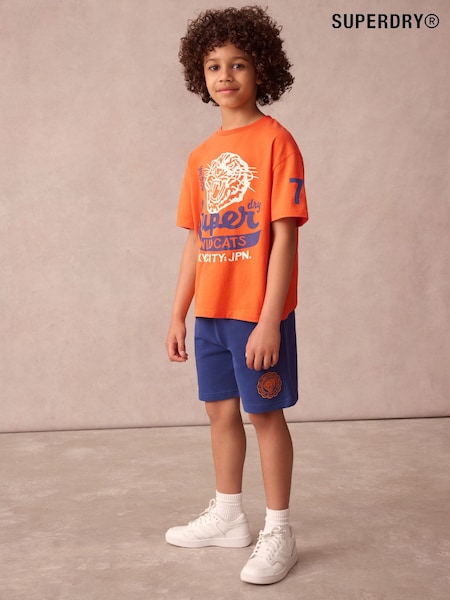 Superdry Blue/Orange Tiger Printed Set (AG2096) | £27 - £33