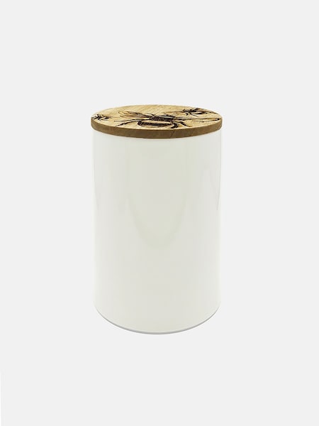 Selbrae House White Medium Bee Storage Jar (AG2443) | £26