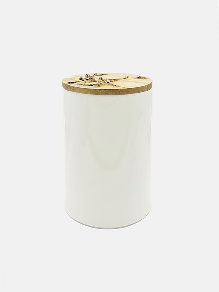 Selbrae House White Medium Stag Storage Jar (AG2447) | £26