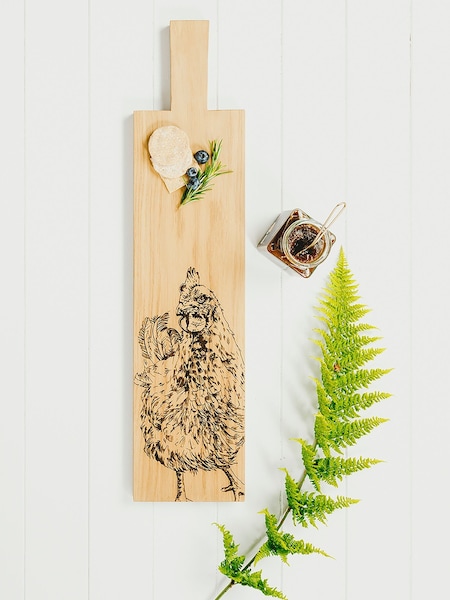Selbrae House Oak Long Chicken Paddle (AG2473) | £50