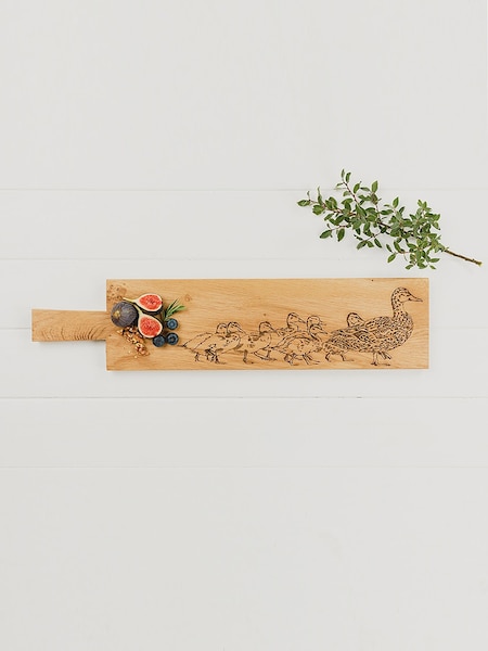 Selbrae House Oak Long Duck and Ducklings Paddle (AG2480) | £50
