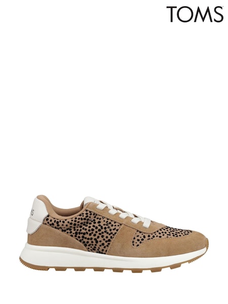 TOMS Travel Lite Retro Leopard Print Trainers (AG2790) | £85